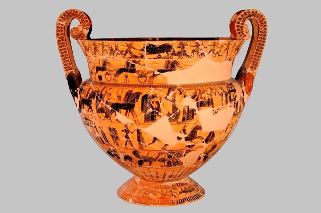 Al Museo Archeologico Il Reperto Storico Del Vaso Francois Visibile Al ...