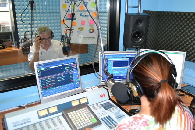 Vittorio Gabbanini a Radio Lady (foto gonews.it)