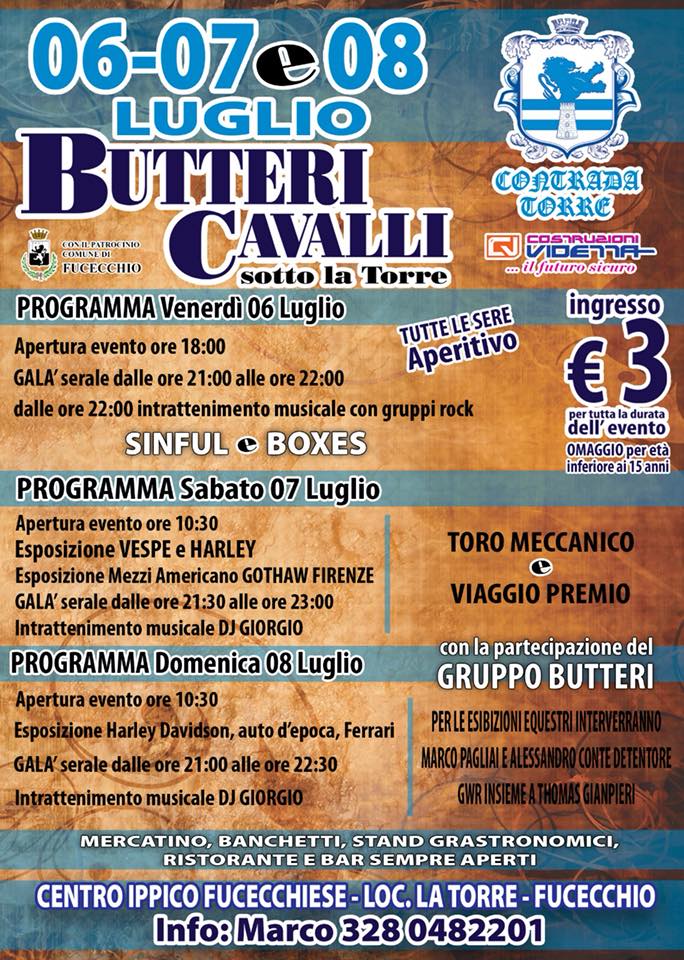 butteri e cavalli