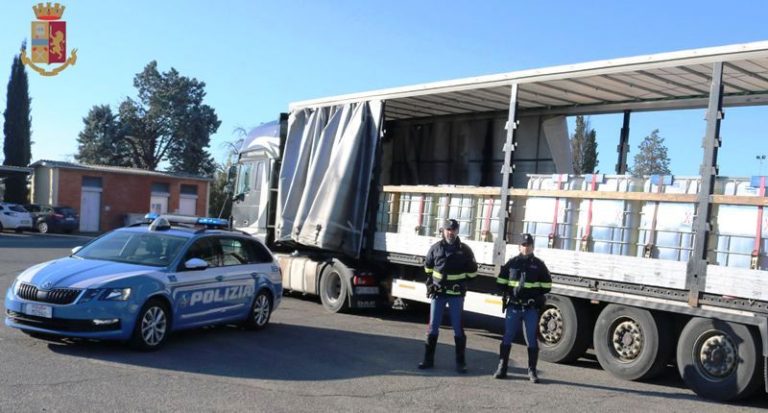 La Polizia Stradale di Arezzo