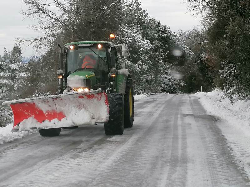 neve gambassi terme 13 febbraio-