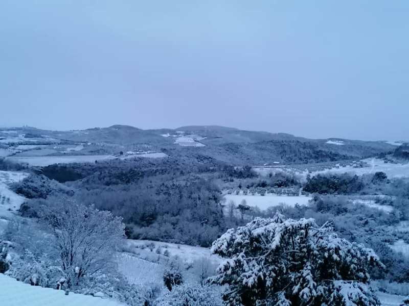 neve gambassi terme 13 febbraio-2