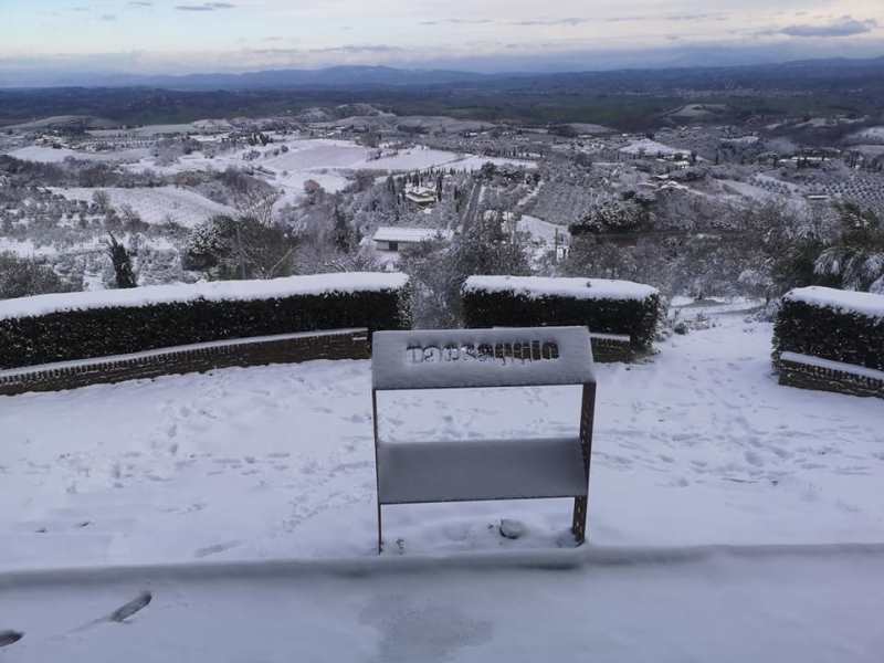 neve montaione veduta 13 febbraio