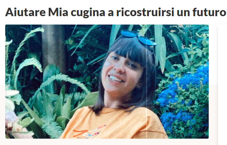 raccolta fondi malika