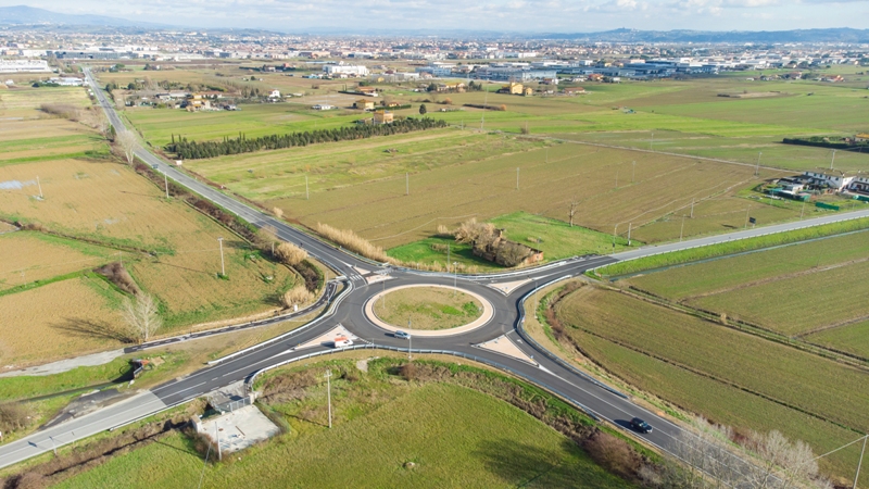 rotonda zona del cuoio usciana francesca nuova castelfranco di sotto (1)