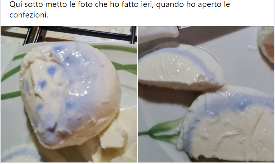 mozzarelle blu