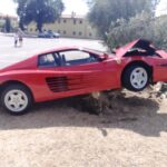 incidente ferrari testarossa