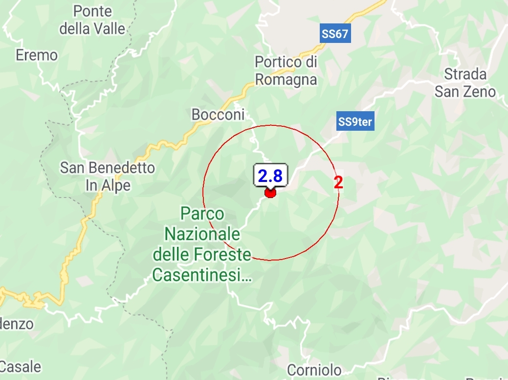 terremoto romagna mugello