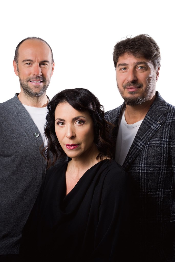 Andrea Pucci, Azzurra e Giampolo Morelli_CEO AHIRAIN