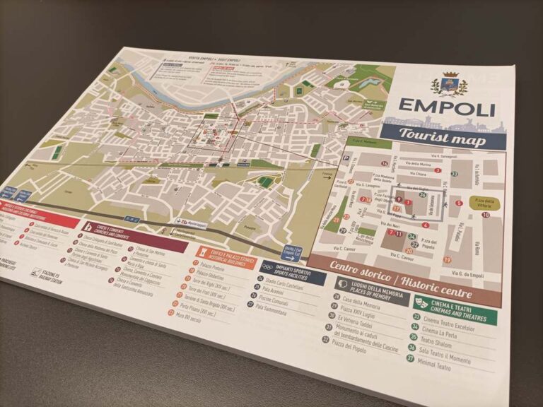 cartina turistica mappa empoli - gonews.it