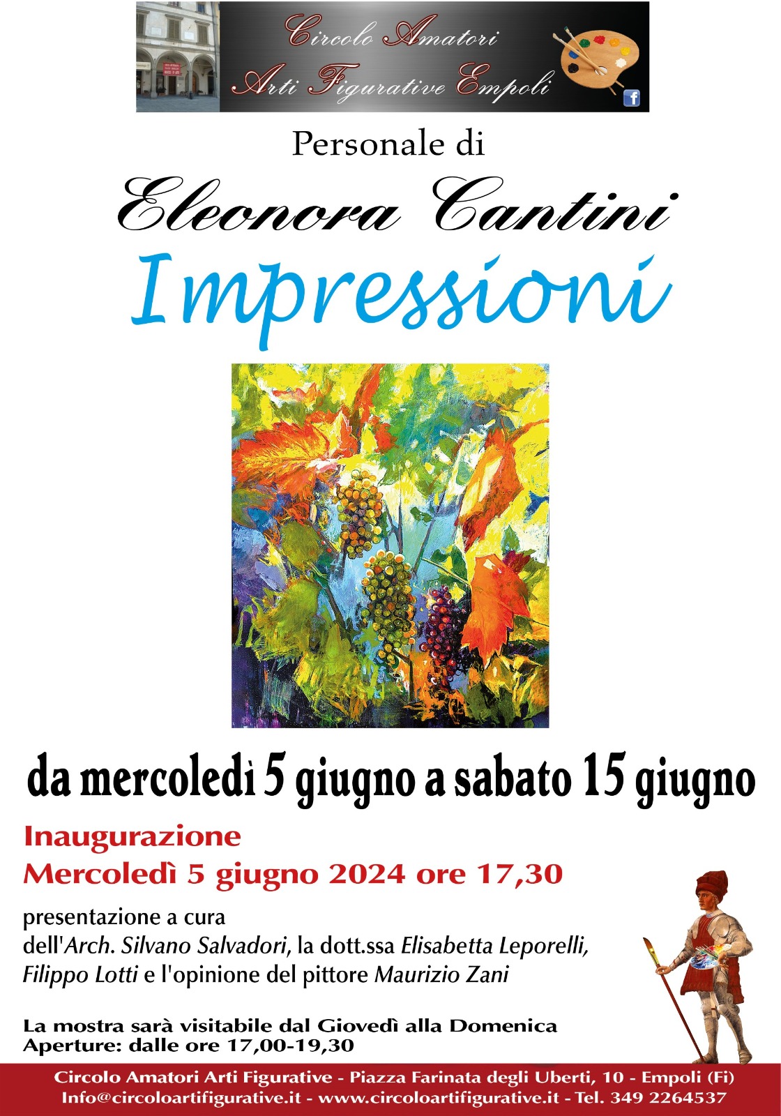 mostra "Impressioni" di Eleonora Cantini