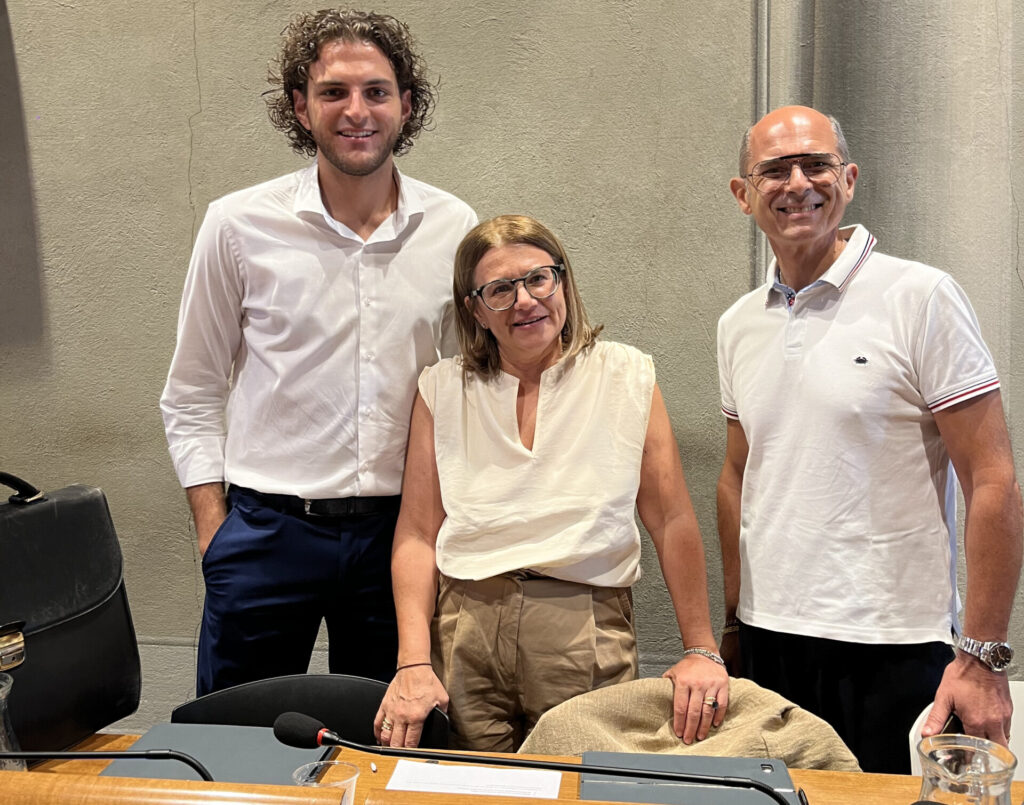 Cosimo Carriero, Francesca Peccianti e Danilo Di Stefano