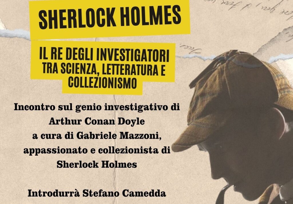 Sherlock Homes, a Santa Croce una serata sul "re degli investigatori" con il collezionista Mazzoni