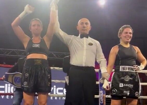 Boxe, la pratese Emily Wahby sfiora l'impresa nei Superleggeri